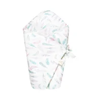 Rożki i beciki - Rożek niemowlęcy bambusowy - Rajskie piórka - miniaturka - grafika 1