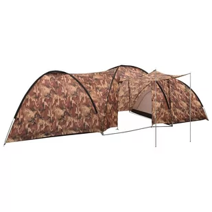 shumee Namiot turystyczny typu igloo 650x240x190 cm 8 os. moro - Namioty - miniaturka - grafika 1