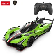 Zabawki zdalnie sterowane - Samochód zdalnie sterowany Lamborghini SC63 LMDH R/C skala 1:24 Rastar 10160 - miniaturka - grafika 1