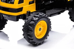 Pojazd Koparka Traktor Żółty - Pojazdy elektryczne dla dzieci - miniaturka - grafika 8