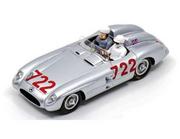 Samochody i pojazdy dla dzieci - Spark Model Mercedes Benz 300 Slr Winner Mille Migl 1:43 S5859 - miniaturka - grafika 1