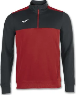 Joma Czerwono-czarna bluza treningowa Joma Zip Winner 100947.601 XL - Bluzy męskie - miniaturka - grafika 1