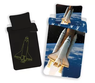 Jerry Fabrics pościel Space świecąca w ciemności - Pościel - miniaturka - grafika 1