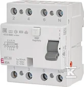 Bezpieczniki elektryczne - Wyłącznik różnicowoprądowy EFI-P4 A 63/0.03 - miniaturka - grafika 1