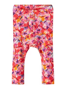 NAME IT Baby Girls NBFSAFINA XSL legginsy, biała czapka szara, 80, whitecap gray, 80 cm - Legginsy - miniaturka - grafika 1