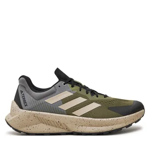Buty do biegania adidas Terrex Soulstride Flow IG8923 Zielony - Buty trekkingowe męskie - miniaturka - grafika 1