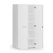 Szafy biurowe - Szafa biurowa z drzwiami PRIMO WHITE, 1781 x 800 x 500 mm, biały - miniaturka - grafika 1