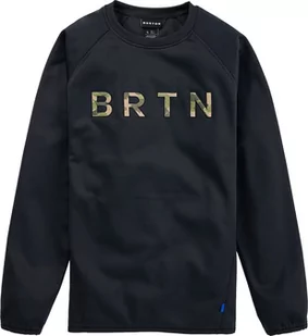 bluza męska BURTON CROWN WEATHERPROOF CREW True Black - Bluzy męskie - miniaturka - grafika 1