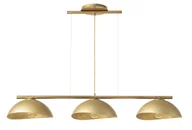 Lampy sufitowe - Solar lampa wisząca 3 punktowa złota 40576 Sigma - miniaturka - grafika 1
