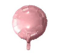 Balony i akcesoria - GoDAN Balon foliowy 18" na urodziny, Okrągły jasno różowy BFOL/7265-5 - miniaturka - grafika 1