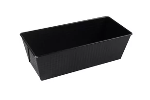 Inmet Keksówka Forma do pieczenia chleba i pasztetu metalowa KOPERTOWA BLACK CZARNA 25 x 12 cm 28047 - Formy do ciast - miniaturka - grafika 1