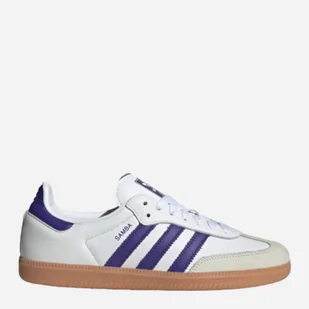 Tenisówki damskie do kostki adidas Originals Samba OG W IF6514 40.5 (7UK) Biały/Fioletowy (4066765921000) - Trampki damskie - miniaturka - grafika 1