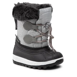 Śniegowce Boatilus K Joggy Sport Lace NJ02 VAR.15ZV Szary - Buty dla dziewczynek - miniaturka - grafika 1