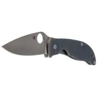 Noże - Spyderco Uni pole Star nóż kieszonkowy, szary, One Size C220GPGY - miniaturka - grafika 1