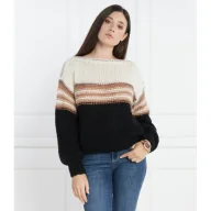 Swetry damskie - Liu Jo Sweter | Regular Fit | z dodatkiem wełny - miniaturka - grafika 1