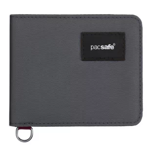 Portfel z ochroną przed kradzieżą Pacsafe RFIDsafe Bifold Wallet Slate - Portfele - miniaturka - grafika 1