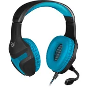 Słuchawki - Defender SCRAPPER 500 Czarno-Niebieskie - miniaturka - grafika 1