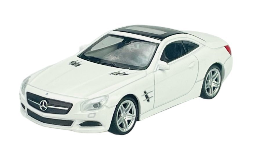 WELLY 2012 MERCEDES-BENZ SL 500 BIAŁY 1:43 44043 SAMOCHÓD NOWY METALOWY MODEL