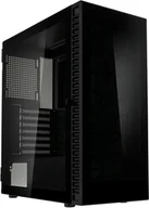 Obudowy komputerowe - Obudowa Kolink Kolink Observatory HF Glass Core Midi Tower Case - Black No Fans - miniaturka - grafika 1