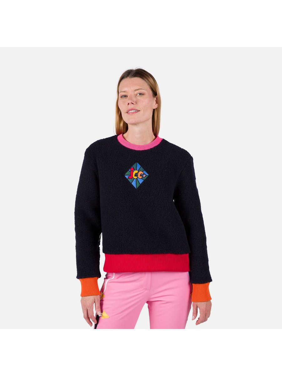 Bluza Rossignol W Lumy Fleece Sweat niebieski XS