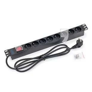 Triton Listwa zasilająca 19&quot; RAB-PD-X03-A1 8 w standardzie ČSN, max. - Listwy zasilające - miniaturka - grafika 1