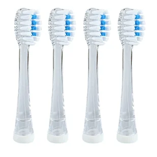 4x końcówki do BRUSH-BABY BabySonic PRO - 4 sztuki dla dzieci 1-6 lat - Końcówki do szczoteczek elektrycznych - miniaturka - grafika 1