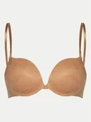 Biustonosze - Guess Biustonosz push-up O5RC12 KCLB0 Brązowy - miniaturka - grafika 1