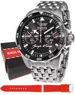 Zegarki męskie - Zegarek Vostok Europe 6S21-225A464B Rocket N-1 Chrono Jurgis Kairys Special Edition - Natychmiastowa WYSYŁKA 0zł (DHL DPD INPOST) | Grawer 1zł | Zwrot 100 dni - miniaturka - grafika 1