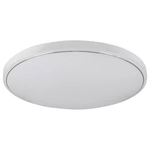 Rabalux Nowoczesna LAMPA sufitowa BRUCE 2117 okrągły plafon LED RGB 40W 3000K 6000K nad łóżko chrom 2117 - Lampy sufitowe - miniaturka - grafika 1