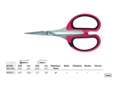 Nożyczki krawieckie - Nożyczki Kretzer Krawieckie Podgięte 970311 Solingen - miniaturka - grafika 1