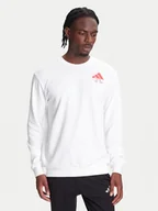Bluzy męskie - adidas Bluza Food Noodle Graphic JW4347 Biały Regular Fit - miniaturka - grafika 1