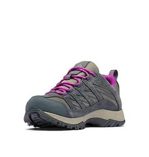 Columbia Damskie buty trekkingowe Crestwood, 1, Czajnik jasna śliwka, 41 EU - Buty trekkingowe damskie - miniaturka - grafika 1