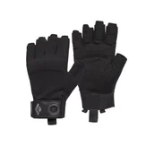 Sprzęt wspinaczkowy - Rękawice wspinaczkowe Black Diamond Crag Half-Finger Glove black - M - miniaturka - grafika 1