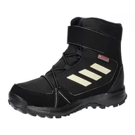 Buty trekkingowe dziecięce - adidas Terrex Snow Velcro Cold.rdy Winter, Shoes-High (Non-Football) Unisex-Dla dzieci i młodzieży, Czarny Rdzeń Czarny Chalk White Grey Four, 30 EU - miniaturka - grafika 1