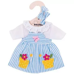 Bigjigs Toys, sukienka dla lalki - Lalki dla dziewczynek - miniaturka - grafika 1