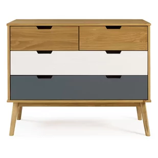 Komoda z drewna sosnowego Marckeric Cusco, 100x82 cm - Komody - miniaturka - grafika 1