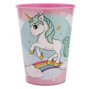 Kubki dla dzieci - UNICORN Kubek Plastikowy 260ml JEDNOROŻEC - miniaturka - grafika 1