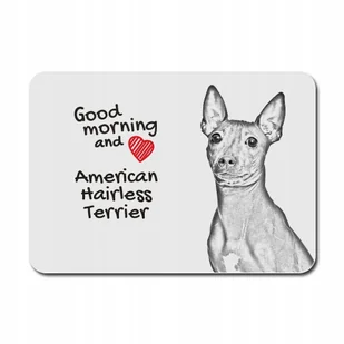 American Hairless Terrier Podkładka pod mysz - Podkładki pod mysz - miniaturka - grafika 1