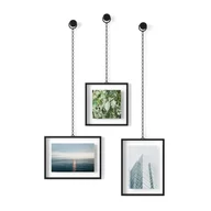 Ramki na zdjęcia - Metalowe ramki zestaw 3 szt. 21x22 cm Fotochain – Umbra - miniaturka - grafika 1
