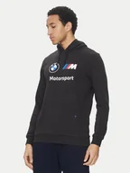 Bluzy męskie - Puma Bluza BMW MMS Ess 624162 Czarny Regular Fit - miniaturka - grafika 1