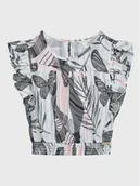 Bluzki damskie - Guess Bluzka J3GH03 WFBN0 Zielony Regular Fit - miniaturka - grafika 1