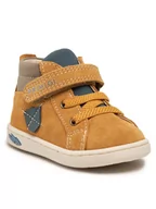 Buty dla chłopców - Primigi Sneakersy 2903222 Brązowy - miniaturka - grafika 1