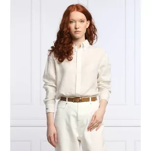 POLO RALPH LAUREN Lniana koszula | Regular Fit - Koszule damskie - miniaturka - grafika 1