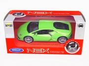 Samochody i pojazdy dla dzieci - WELLY 1:34 Lamborghini Huracan Coupe - zielony - miniaturka - grafika 1