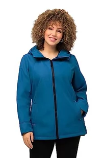 Ulla Popken Funktionsjacke, Softshell, Wasserabweisend Kurtka damska, Niebieski, 40/42 - Kurtki damskie - miniaturka - grafika 1