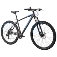 Rowery - Rower górski MTB INDIANA X-Pulser 1.9 M19 29 cali męski Czarno-niebieski - miniaturka - grafika 1