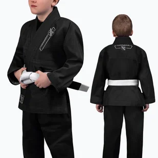 GI do brazylijskiego jiu-jitsu dziecięce Hayabusa Essential black WYSYŁKA W 24H 30 DNI NA ZWROT - Kimona, stroje i obuwie - miniaturka - grafika 1
