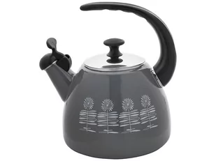 Czajnik emaliowany na indukcję i gaz Emalia Polska Pleszew Polino 2,2 l szary - Czajniki na gaz - miniaturka - grafika 1