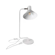 Lampy stojące - Lampka stołowa KANLUX Nedia E14 W Biały - miniaturka - grafika 1