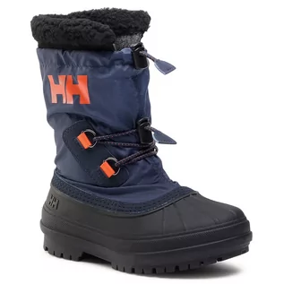 Buty dla dziewczynek - Śniegowce HELLY HANSEN - Jk Varanger Insulated 116-46.597 Navy/Bright Orange/Black - grafika 1